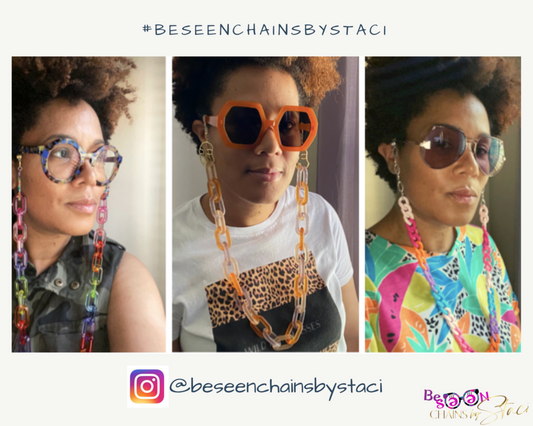 LAUNCHING BE SEEN CHAINS BY STACI