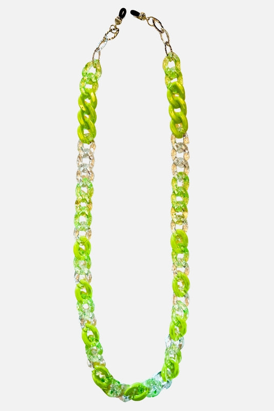 Glossy Lime Sparkle