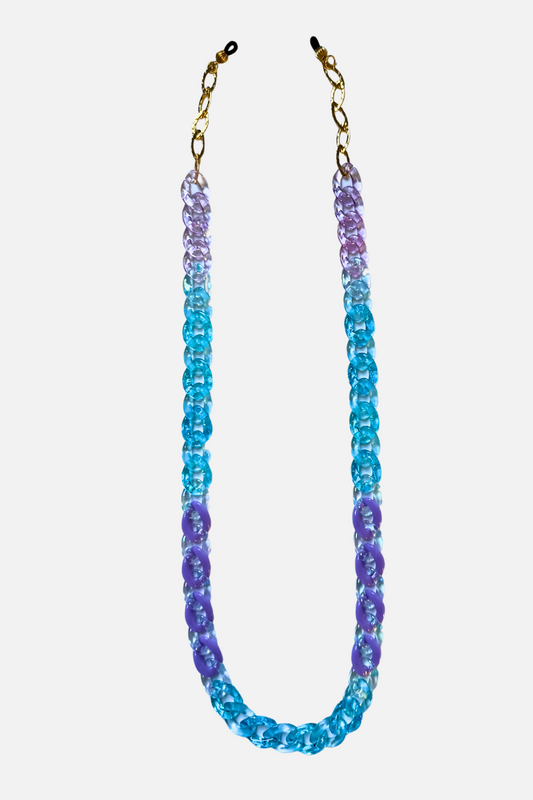 Turquoise + Purple Sparkle